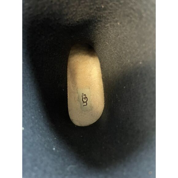 UGG Sienna Women's Boot Rain Waterproof Pull-On Round Toe Patent Rubber 8 Black - Picture 8 of 12